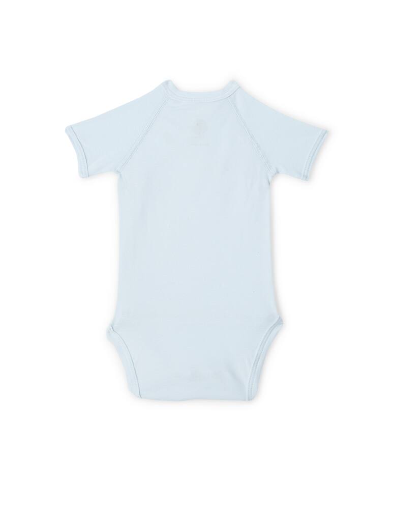 rinascente Petit Bateau Short sleeve bodyuit - Light blue