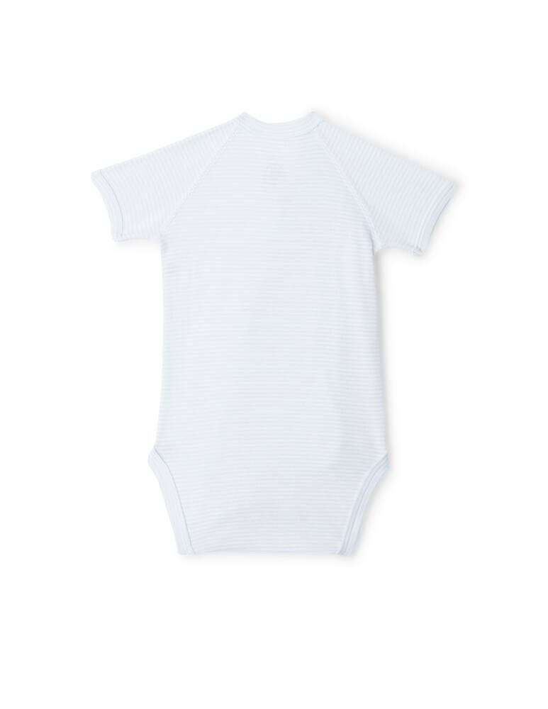 rinascente Petit Bateau Short sleeve bodyuit - Light blue