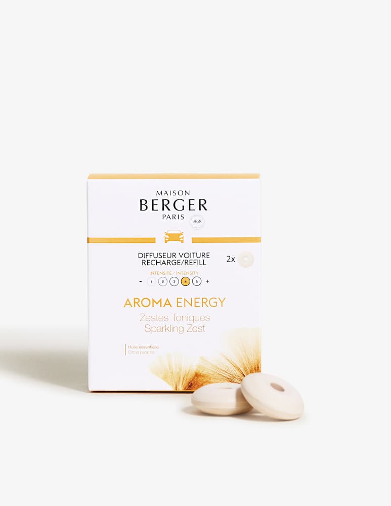 rinascente Maison Berger Ricariche Per Diffusore Auto Collezione Aroma - Energy Set 2Pz