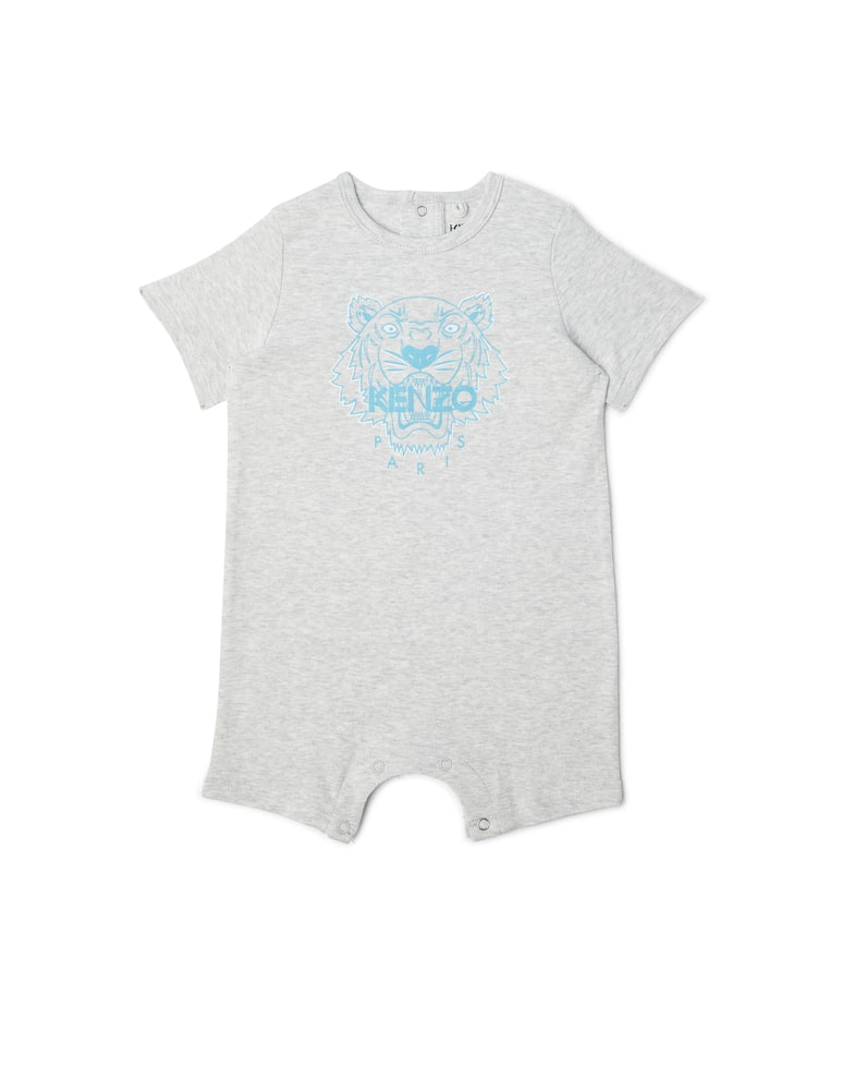Kenzo Cotton Short Bodysuit - Grigio - picture 1 Kenzo Cotton Short Bodysuit - Grigio - picture 1