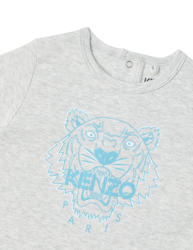 rinascente Kenzo Cotton Short Bodysuit - Grigio