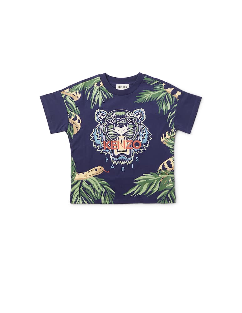 Kenzo Short sleeve t-shirt - Blu - picture 1 Kenzo Short sleeve t-shirt - Blu - picture 1