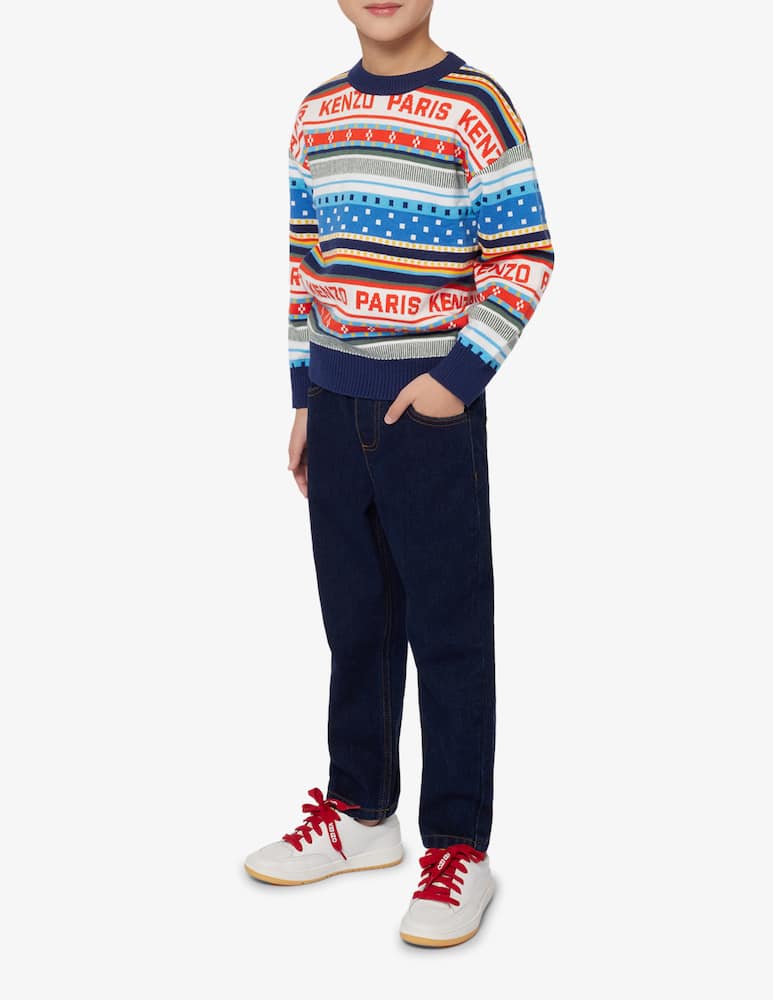 rinascente Kenzo Knitted logo pullover