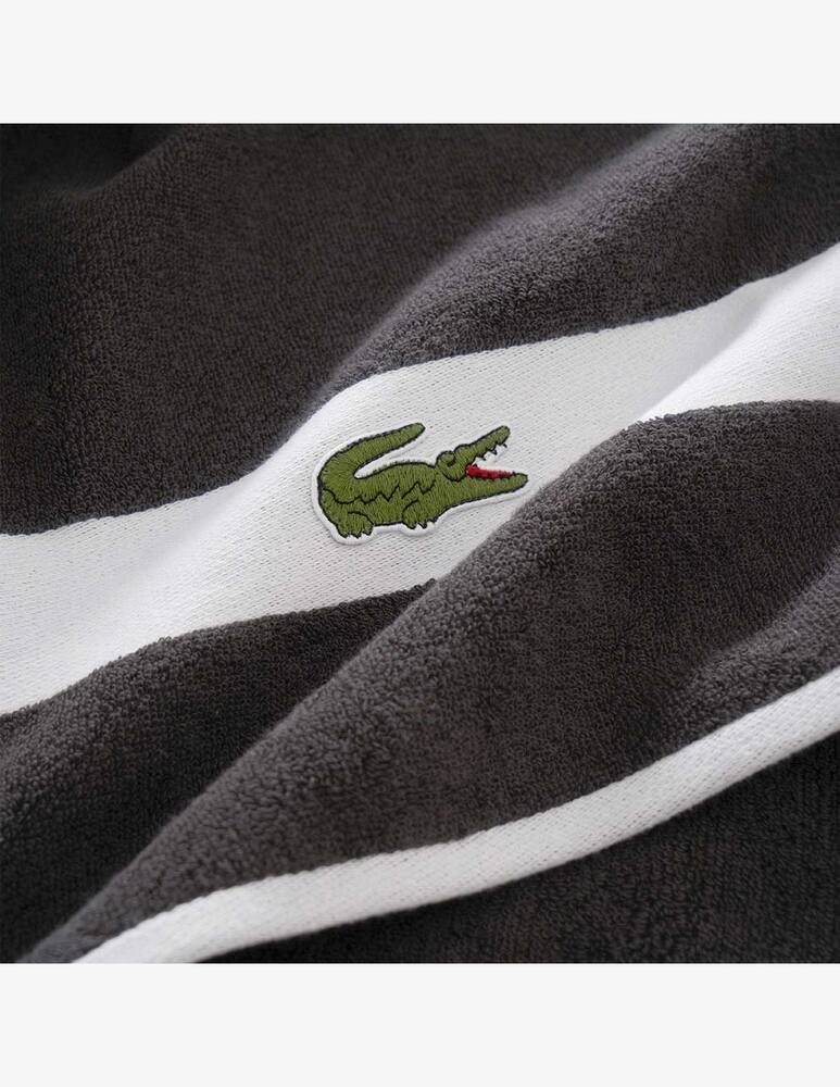 rinascente Lacoste Lcasual  Bath Sheet - Black