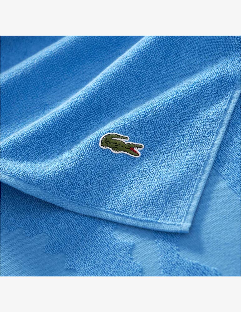 rinascente Lacoste Lsport Beach Towel - Light blue