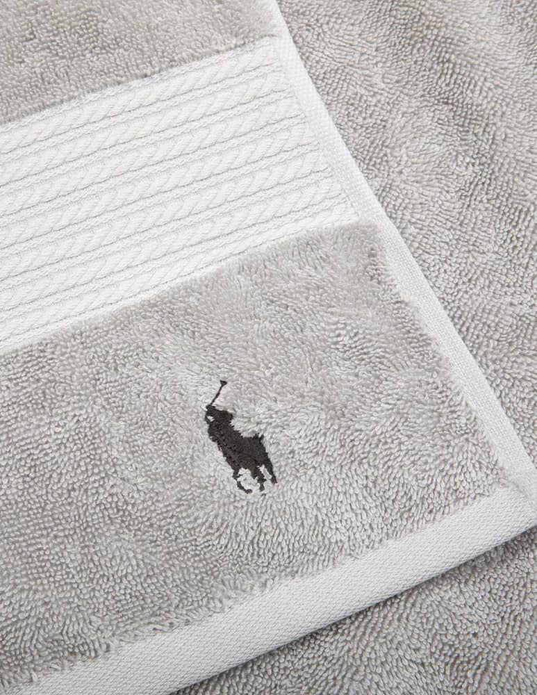 rinascente Ralph Lauren Home Player Towel - Grey