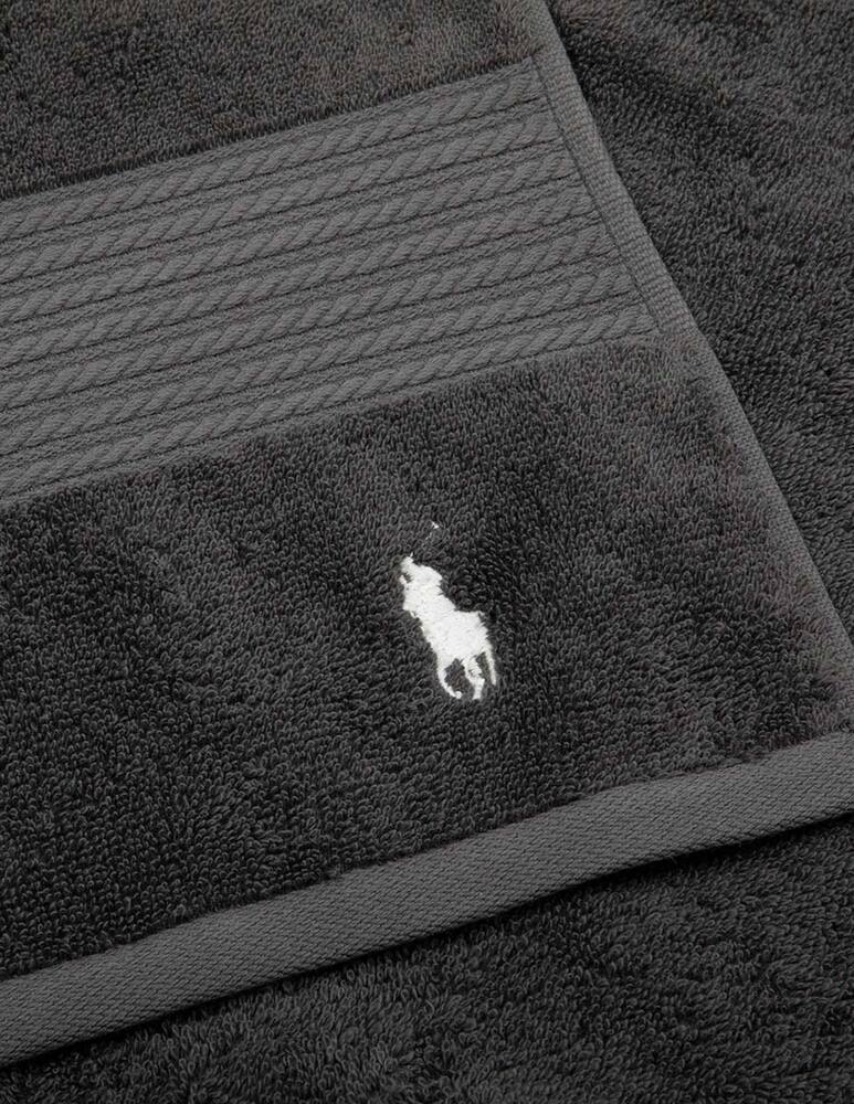 rinascente Ralph Lauren Home Player Towel - Black