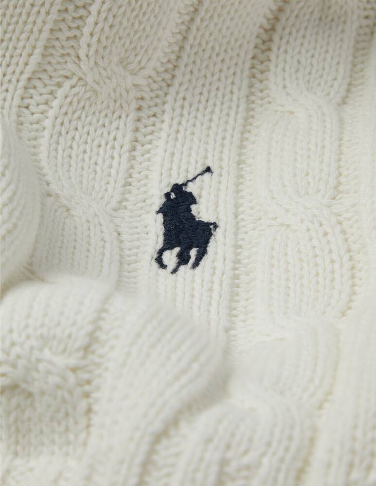 rinascente Ralph Lauren Home Rlcable Offt Plai Blanket - White