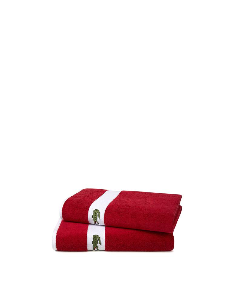 rinascente Lacoste Lcasual  Handtowel - Red