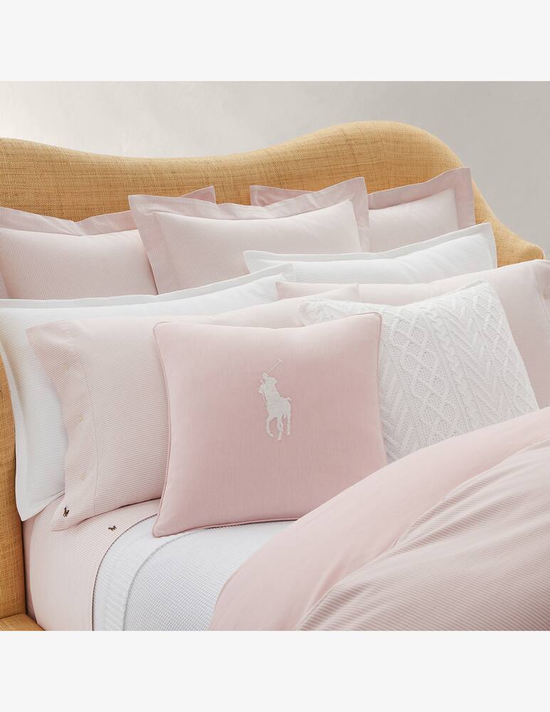 rinascente Polo Ralph Lauren Oxford Rosette Cushion Cover 050/050 Fr