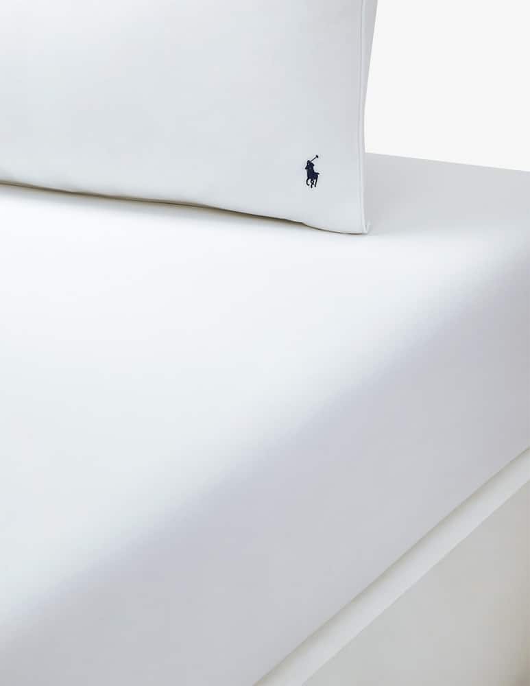 rinascente Polo Ralph Lauren Rlplayer White Fitted Sheet Fr200200