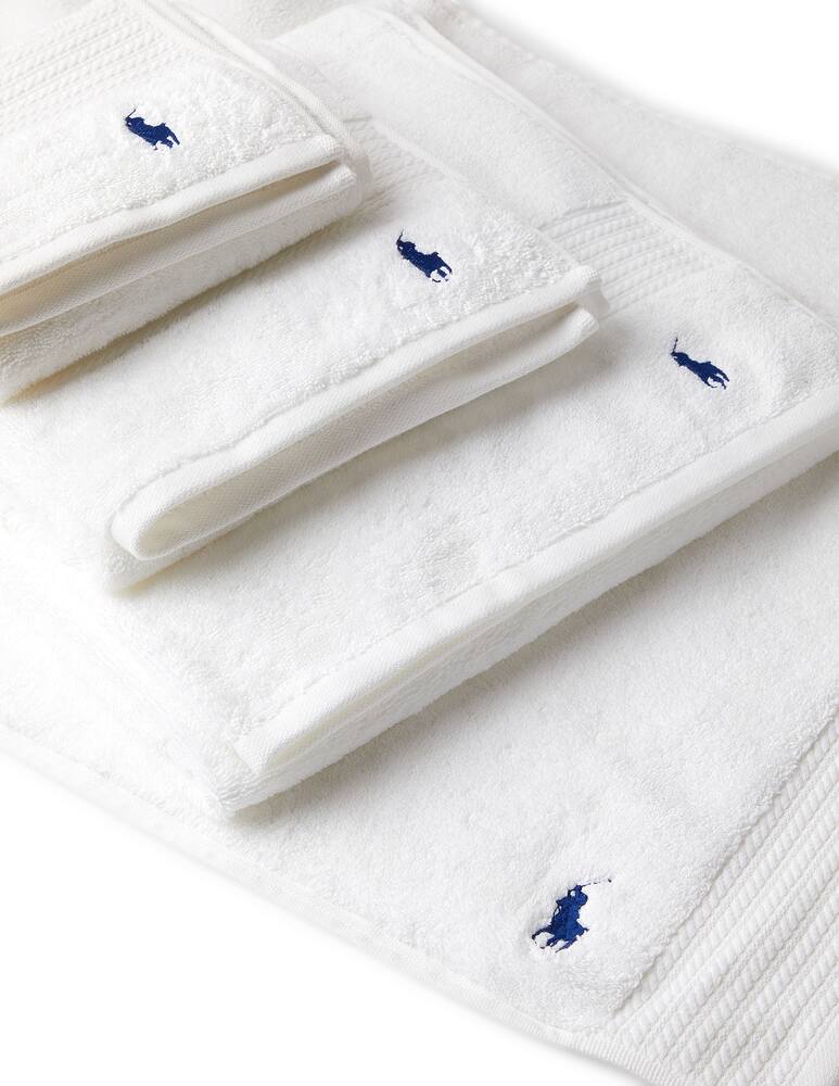 rinascente Ralph Lauren Home Player asciugamano 50x100 - bianco