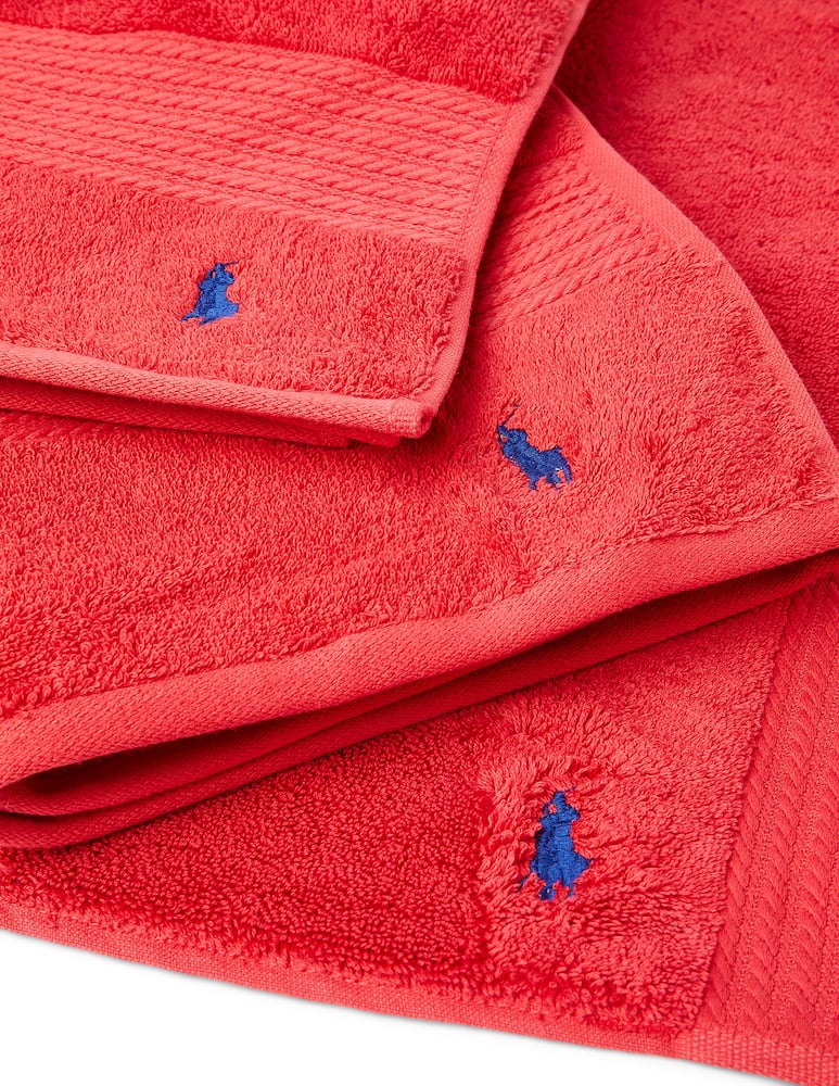 rinascente Ralph Lauren Home Player shower towel 75x140 - red