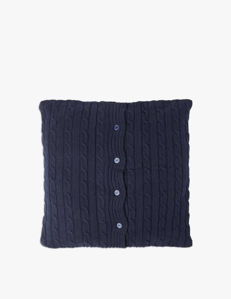 rinascente Ralph Lauren Home Player cable cushion cover 45x45 - blue