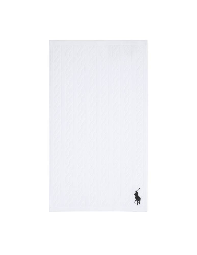 rinascente Ralph Lauren Home Player cable hand towel 42x71 - white