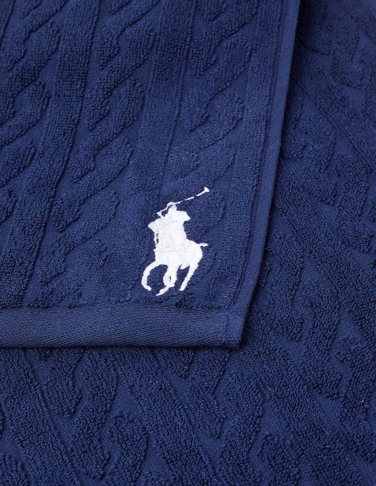 rinascente Ralph Lauren Home Player shower towel 62x137 - blue