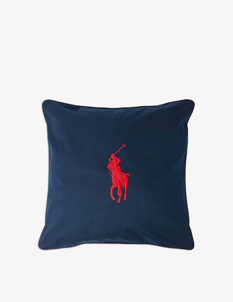 Ralph Lauren Home Big player pony cushion cover 50x50 - picture 1 Ralph Lauren Home Big player pony cushion cover 50x50 - picture 1