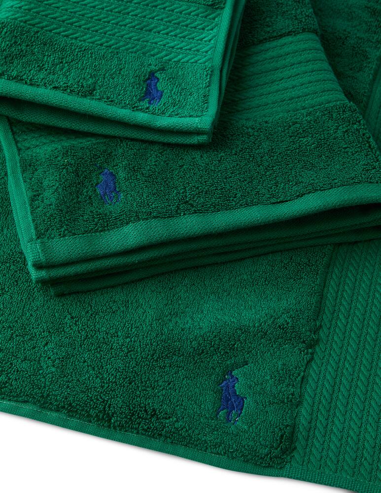 rinascente Ralph Lauren Home Player wash cloth 32x34x0.50 - green