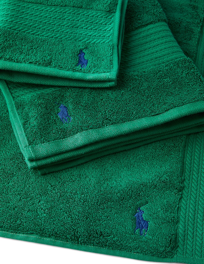 rinascente Ralph Lauren Home Player asciugamano 26x51x2 - verde