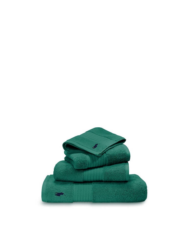 rinascente Ralph Lauren Home Player wash cloth 32x34x0.50 - green