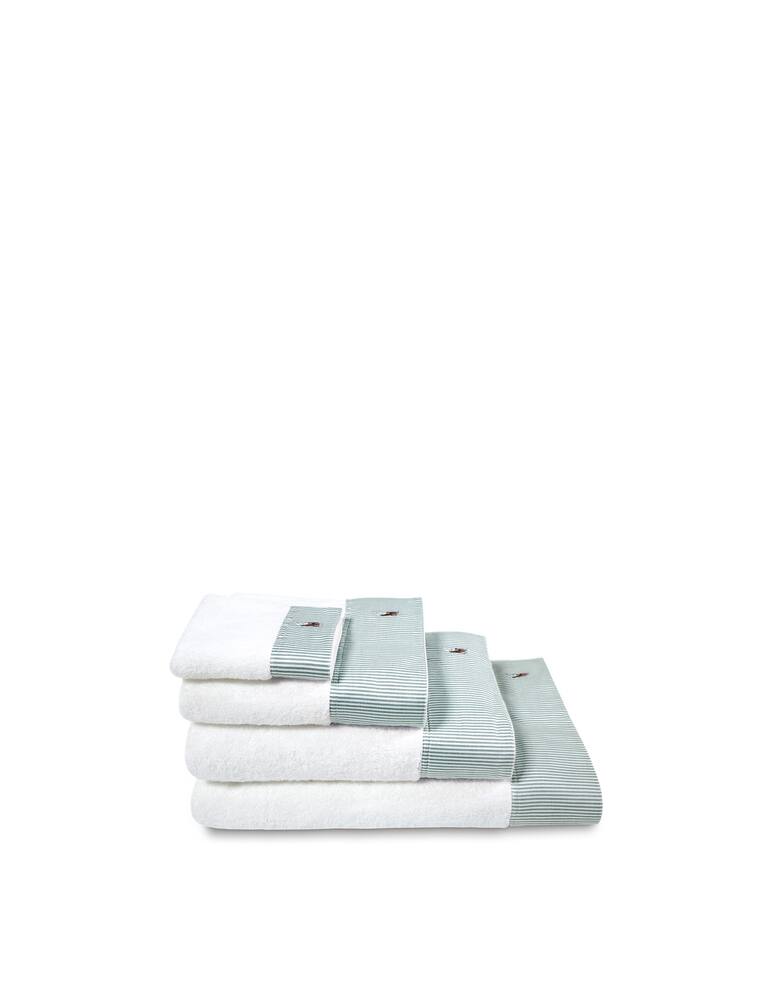 rinascente Ralph Lauren Home Oxford Evergre Bath Towel - green