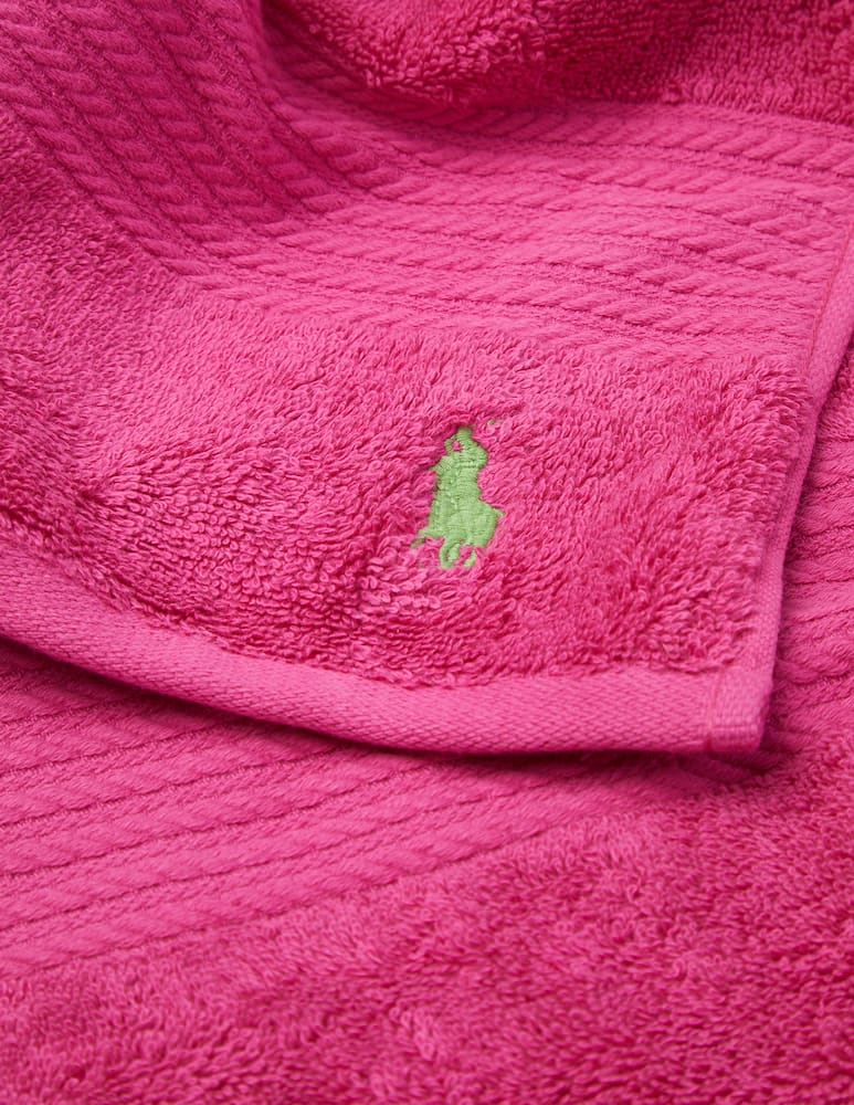 rinascente Ralph Lauren Home Player Raspber Bath Sheet - Red