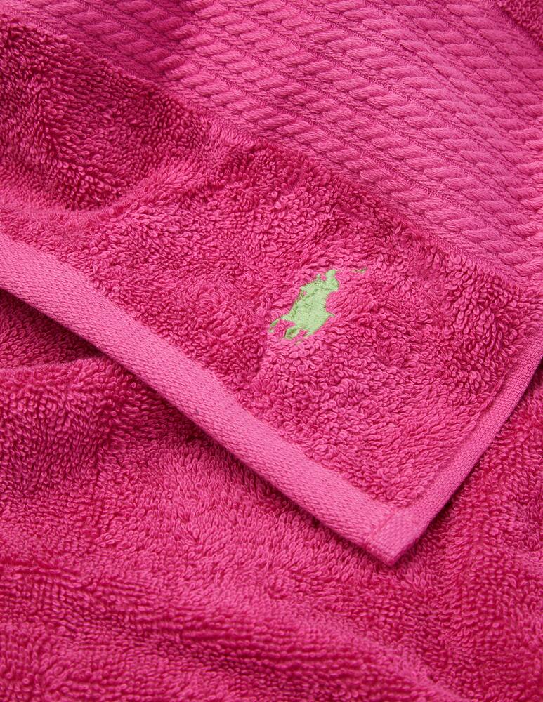 rinascente Ralph Lauren Home Player Raspber Guest Towel - Red