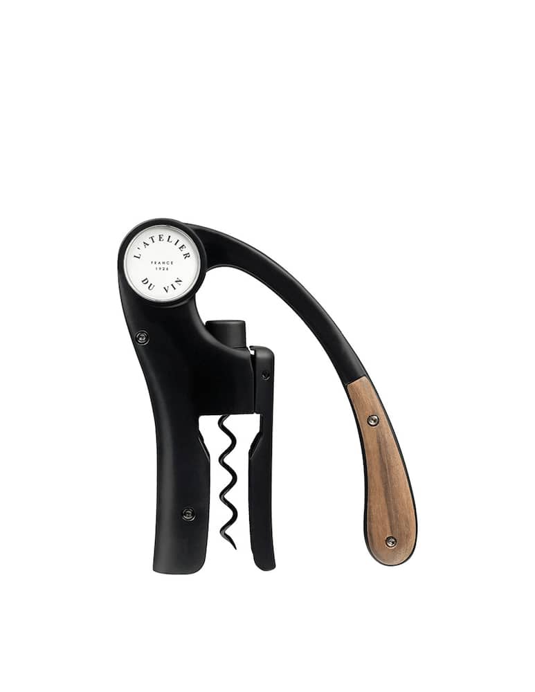 L'Atelier du Vin Cavatappi Oeno Motion Black & Wood - immagine 1 L'Atelier du Vin Cavatappi Oeno Motion Black & Wood - immagine 1