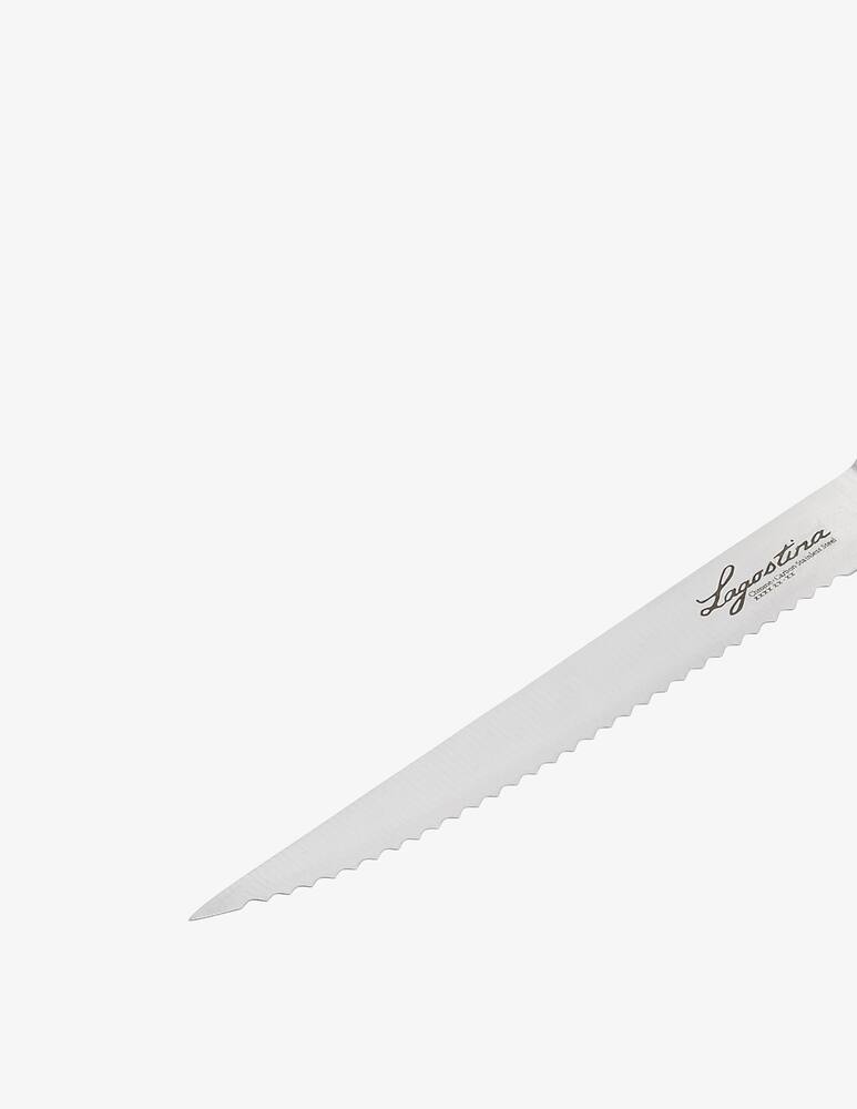 rinascente Lagostina Set 4 Forged Steak Knives - Black