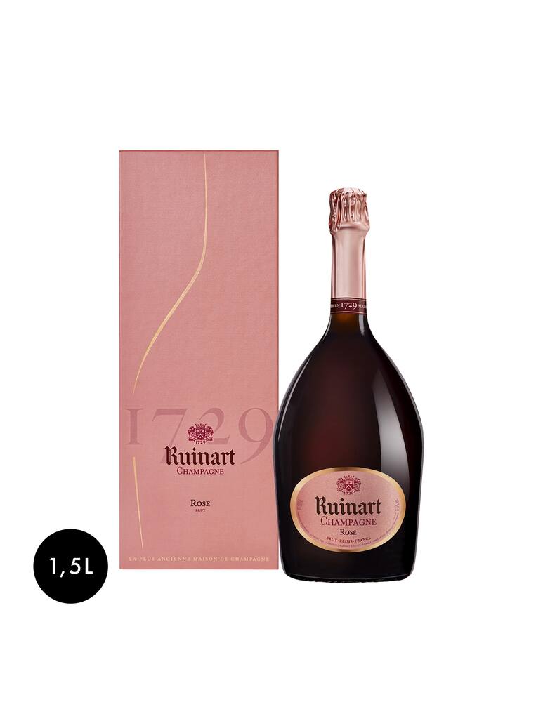 rinascente Ruinart Champagne Brut Rosé Magnum Cofanetto