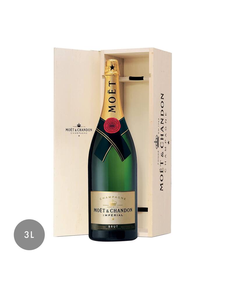Moët & Chandon Impérial Jéroboam Cassa Legno 3 LT - immagine 1 Moët & Chandon Impérial Jéroboam Cassa Legno 3 LT - immagine 1