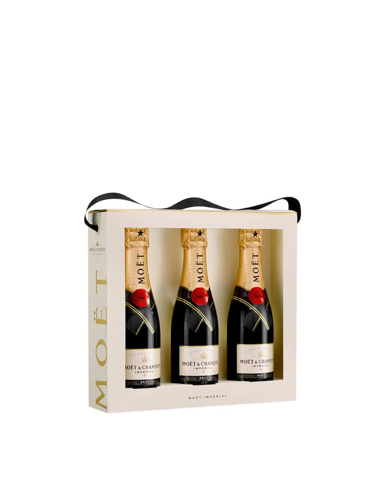 Moët & Chandon Champagne Brut “Impérial Mini Moët Trio” 3x200ml - immagine 1 Moët & Chandon Champagne Brut “Impérial Mini Moët Trio” 3x200ml - immagine 1