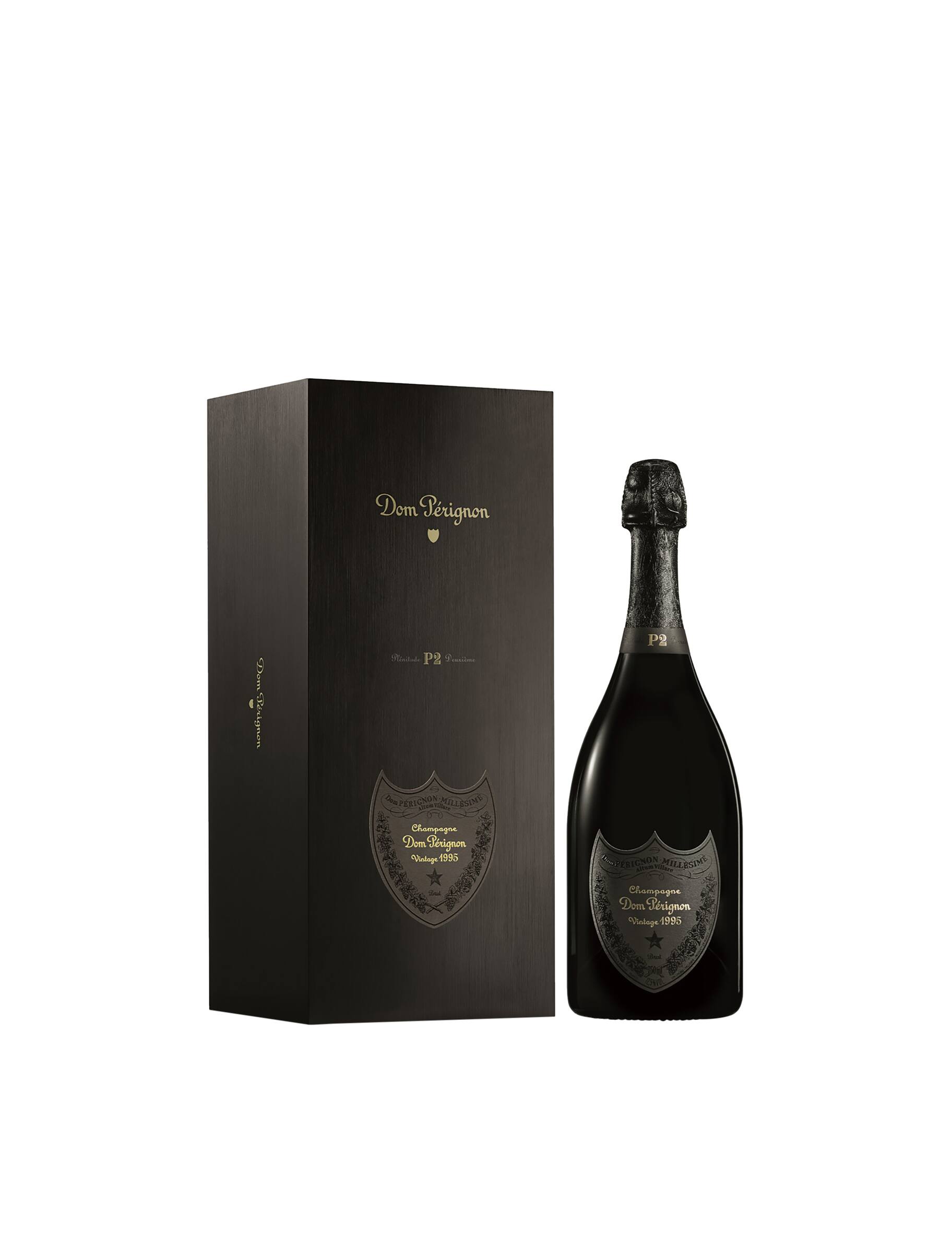 Shop Dom Pérignon Champagne Brut Vintage 1995 Plénitude 2 Gift Box on Rinascente