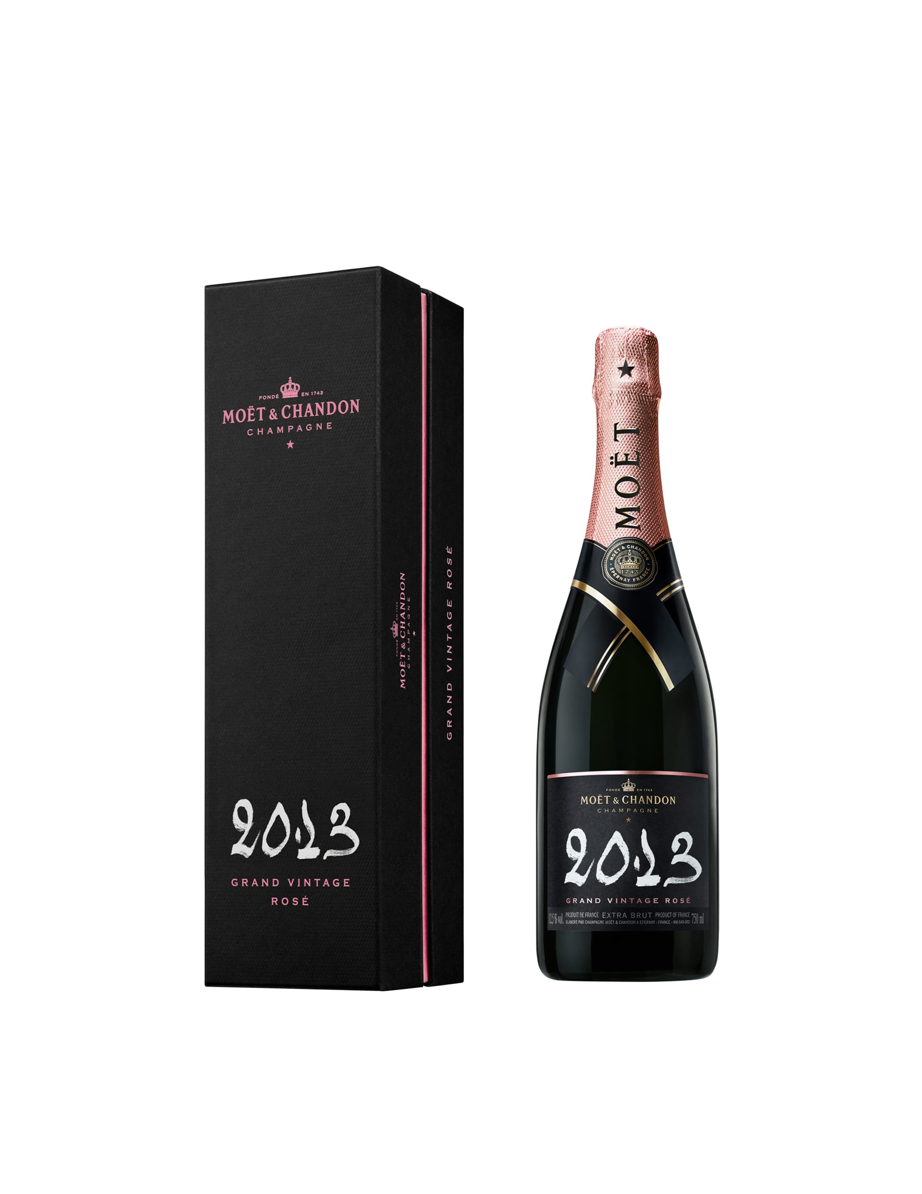 Shop Moët & Chandon Grand Vintage Rosé 2013 Coffret on Rinascente