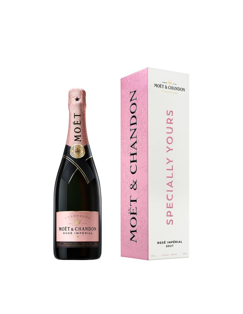 rinascente Moët & Chandon Say Yes to Love Rosé Impérial Astucciato in Limited Edition
