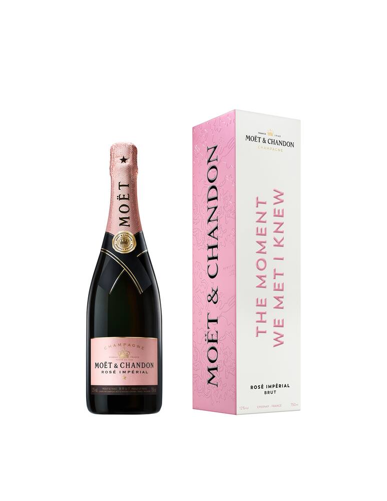 rinascente Moët & Chandon Say Yes to Love Rosé Impérial Astucciato in Limited Edition