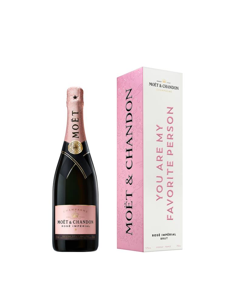 rinascente Moët & Chandon Say Yes to Love Rosé Impérial Astucciato in Limited Edition