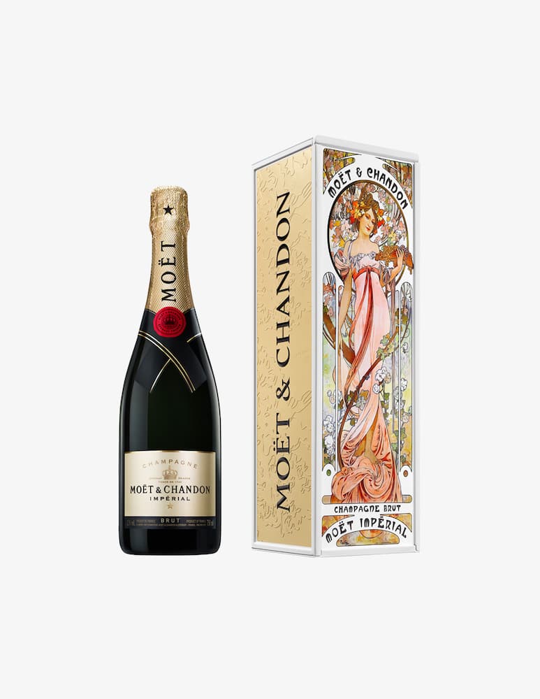 Moët & Chandon Champagne Brut Impérial Edizione Limitata x Mucha Red 2023 - immagine 1 Moët & Chandon Champagne Brut Impérial Edizione Limitata x Mucha Red 2023 - immagine 1