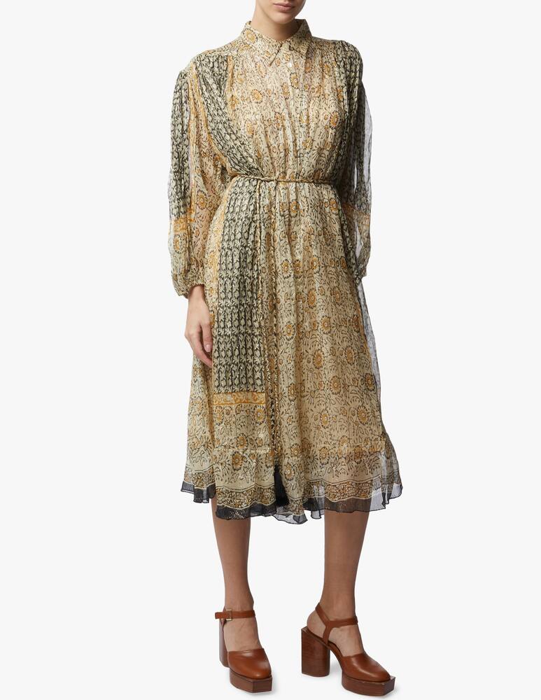 rinascente Mes Demoiselles Lurex long dress