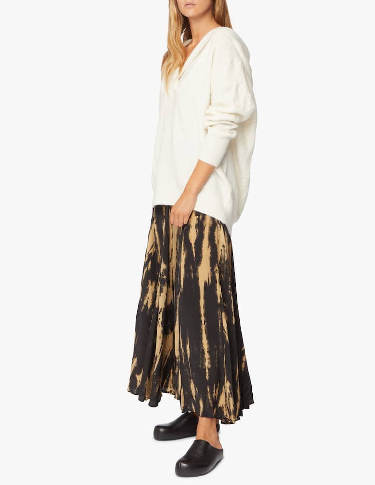 rinascente Mes Demoiselles Maxi skirt tie dye Centralia