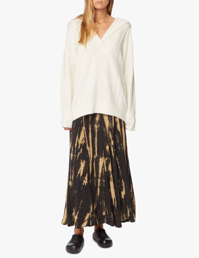 rinascente Mes Demoiselles Maglione con cappuccio in misto alpaca Amboy