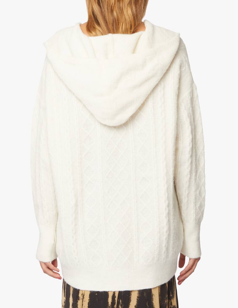 rinascente Mes Demoiselles Maglione con cappuccio in misto alpaca Amboy