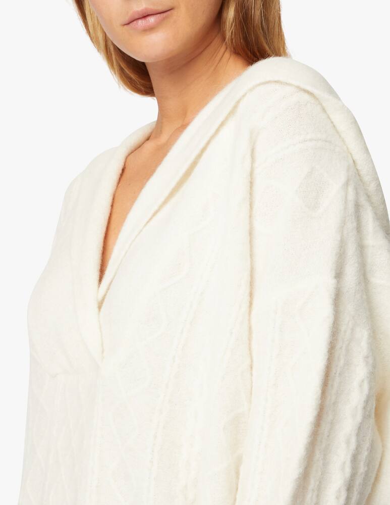 rinascente Mes Demoiselles Maglione con cappuccio in misto alpaca Amboy