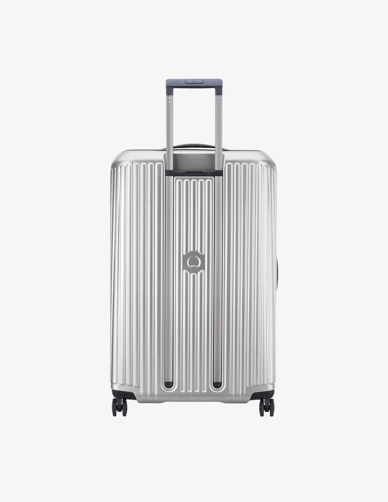rinascente Delsey Securitime Zip Expandable Check In Trolley 32/36 - Silver