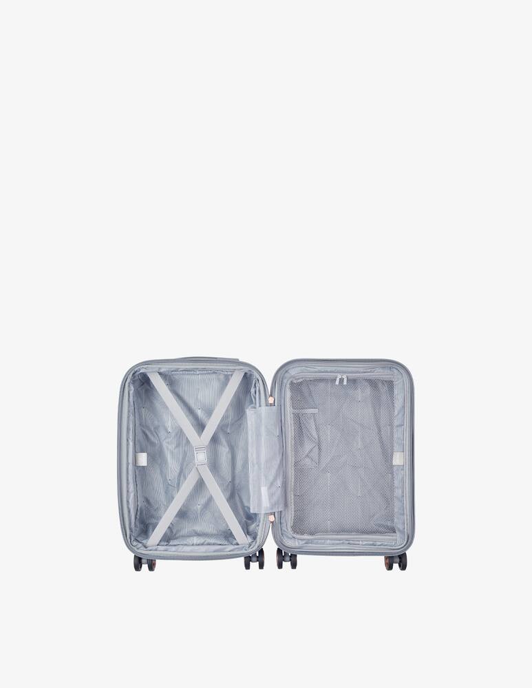 rinascente Delsey Shadow 5.0 Expandable Cabin Trolley 25/28 - Silver