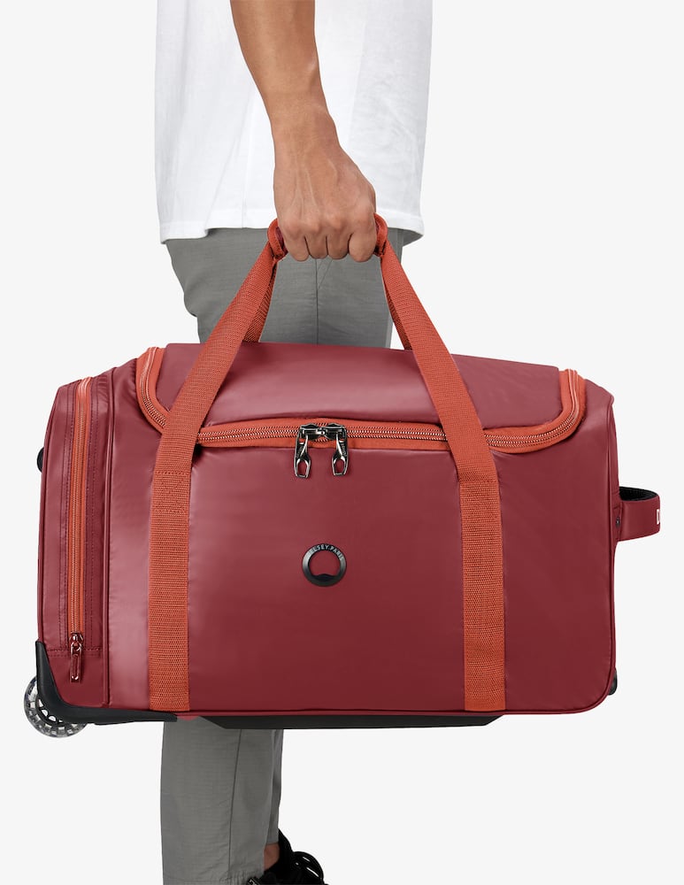 rinascente Delsey Raspail Trolley Duffle Bag Da Cabina - Rosso