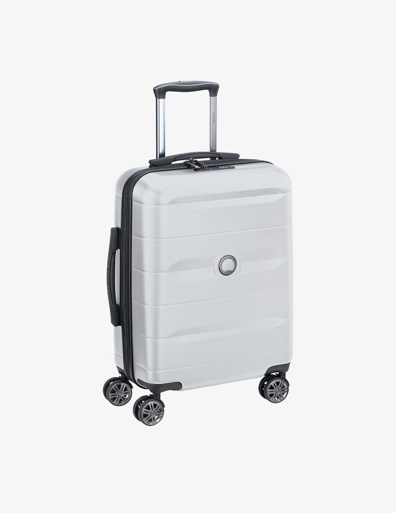 Shop Delsey Comete Cabin Trolley Slim Silver on Rinascente