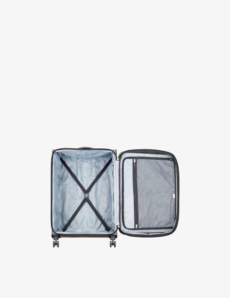 rinascente Delsey Sky Max 2.0 soft  check-in suitcase expandable 79 - Beige