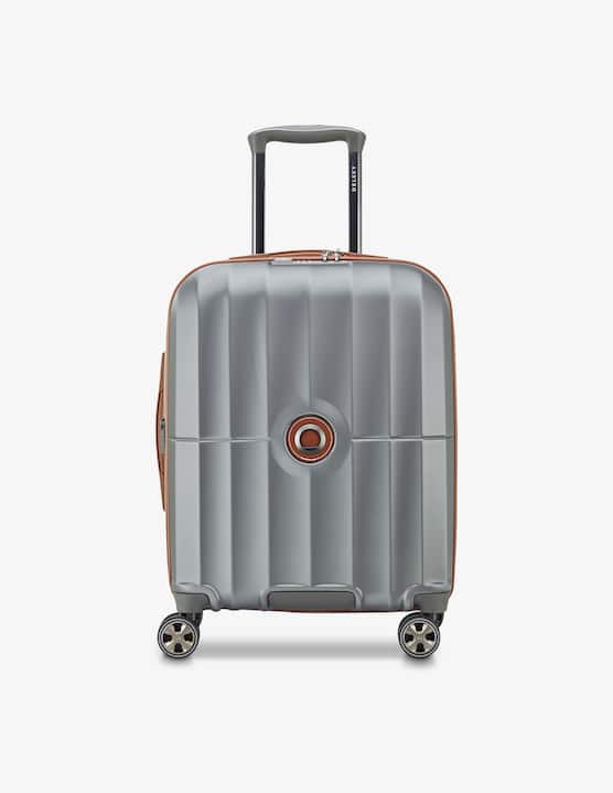 Delsey - Carrousel 2.0 Trolley Cabina Slim Exp 55 Cm Argento - €349,00