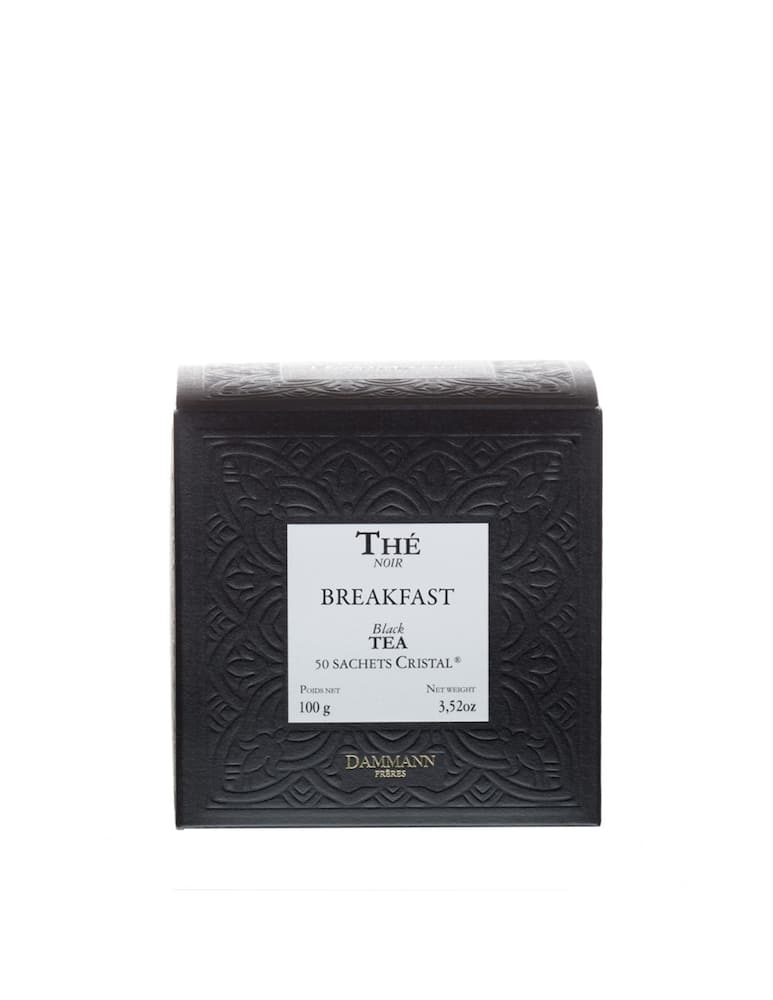 Dammann Frères Tè nero Breakfast - 50 sacchetti di cristallo - immagine 1 Dammann Frères Tè nero Breakfast - 50 sacchetti di cristallo - immagine 1